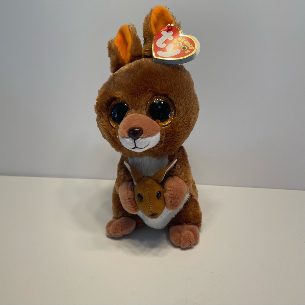 Beanie Boo Kipper 6" Kangaroo Baby NWT